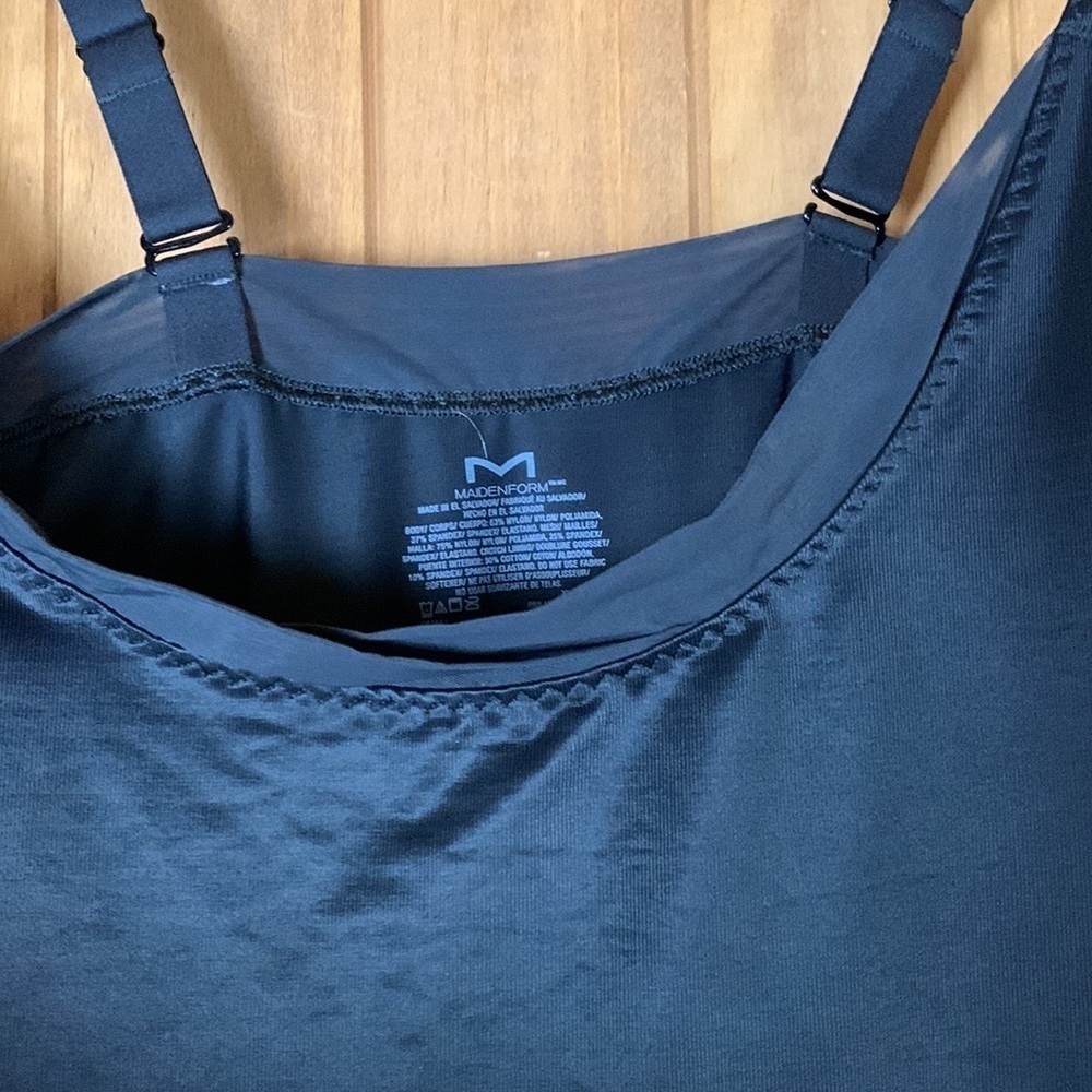 Maidenform Wear Your Own Bra singlet shapewear Size XL Black - Picture 3 of 8